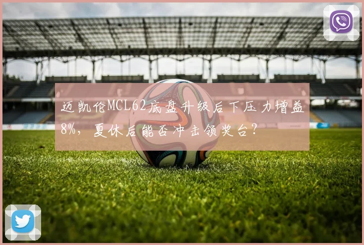 迈凯伦MCL62底盘升级后下压力增益8%，夏休后能否冲击领奖台？